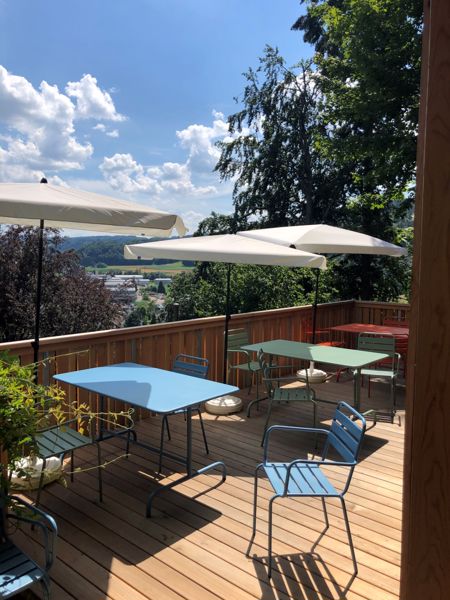 Terrasse im Wynental