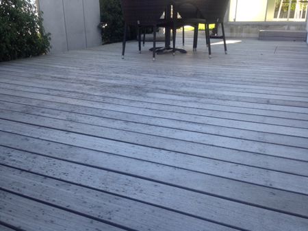 Terrassendeck Reinigung