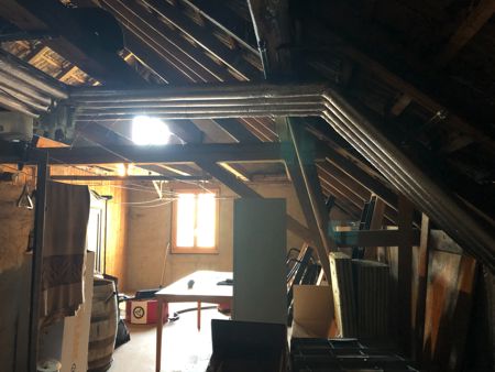 Wärmedämmung vorher/nachher